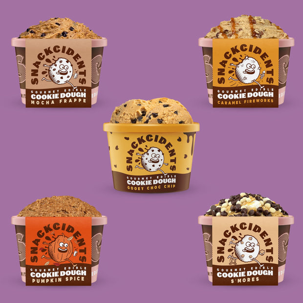 New Customer October Limited Edition Cookie Dough Hamper (5 X 150g Mini Tubs) + FREE DELIVERY