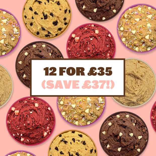 12 FOR £35 (SAVE £37!) - 150G TASTER TUBS + FREE DELIVERY