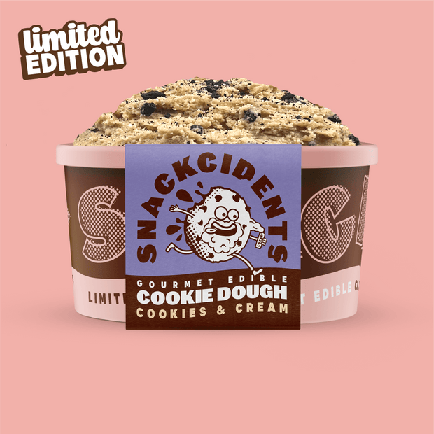 Cookies & Cream Edible Cookie Dough Monster Tub (500g)